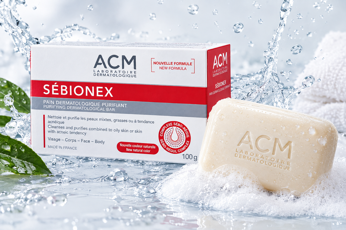ACM SÉBIONEX – Pain Dermatologique Purifiant 100 g