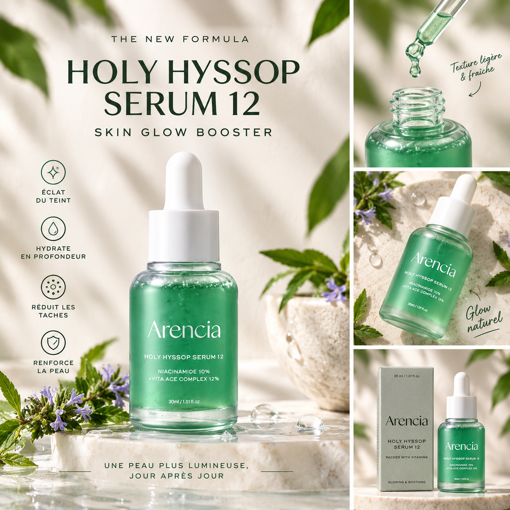 Arencia Holy Hyssop Serum 12 – 30 ml