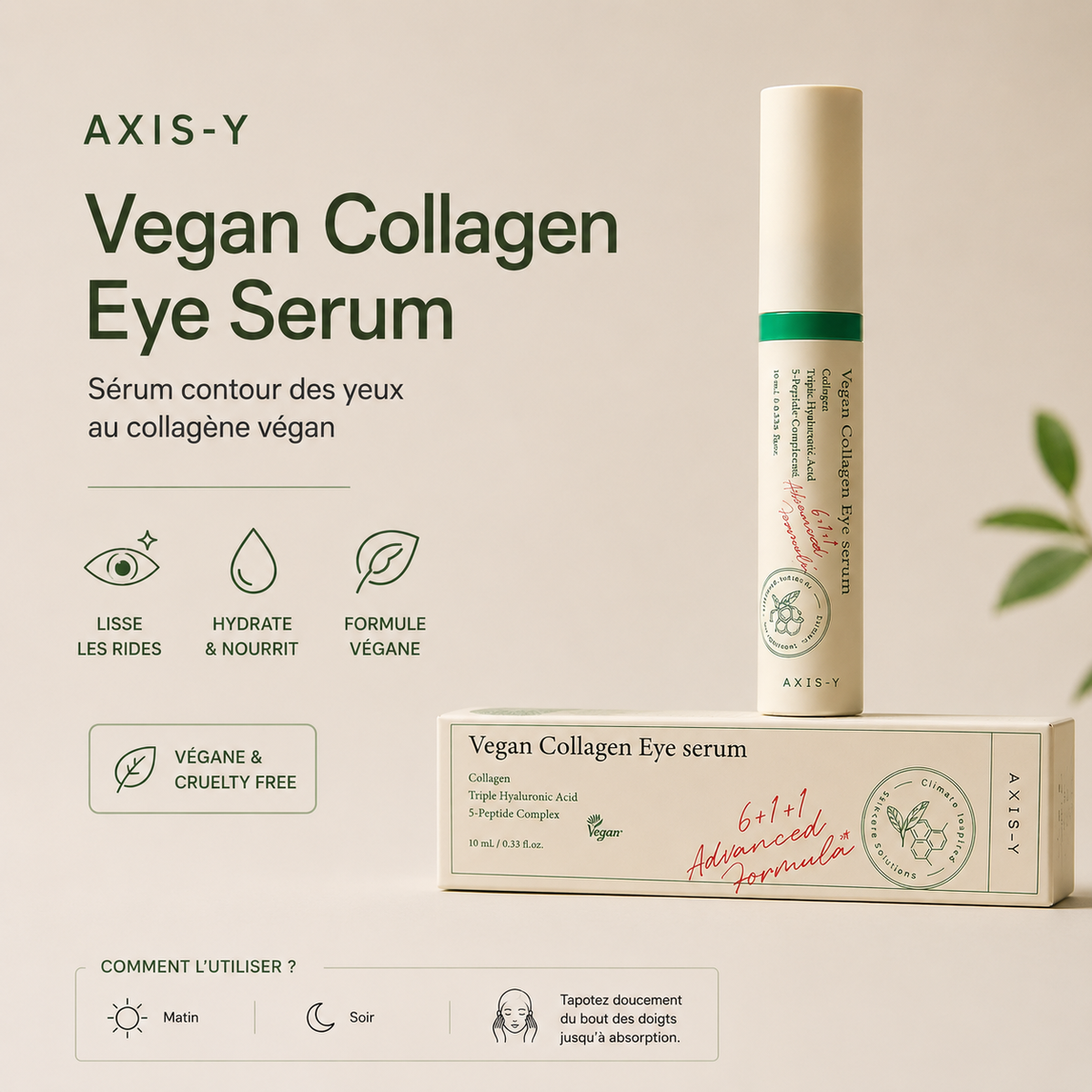 AXIS-Y – Vegan Collagen Eye Serum | 10 ml