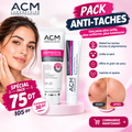 PACK ANTI-TACHES ACM dépiwhite advanced + ACM Azéane 15%