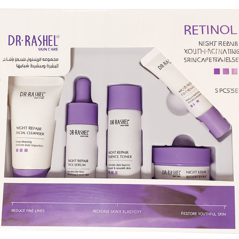 DR.RASHEL — Retinol Night Repair Youth-Activating Skin Care Travel Set