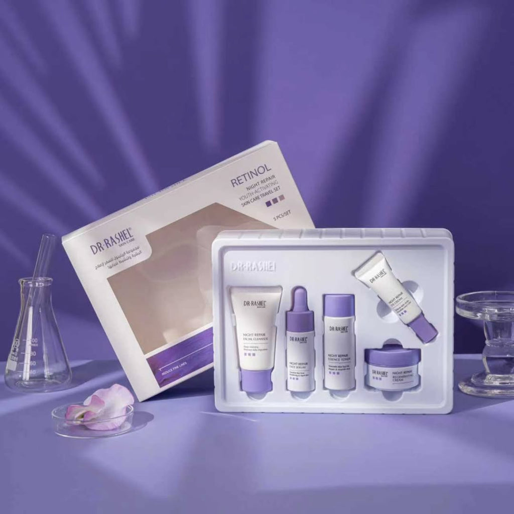 DR.RASHEL — Retinol Night Repair Youth-Activating Skin Care Travel Set
