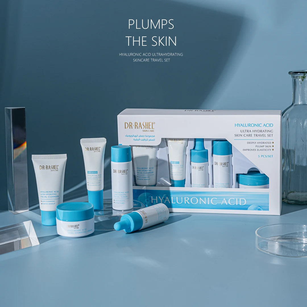 DR.RASHEL — Hyaluronic Acid Ultra Hydrating Skin Care Travel Set