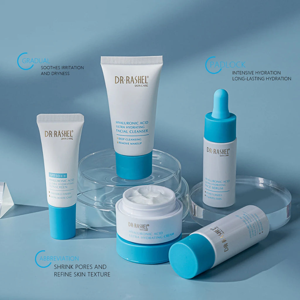 DR.RASHEL — Hyaluronic Acid Ultra Hydrating Skin Care Travel Set