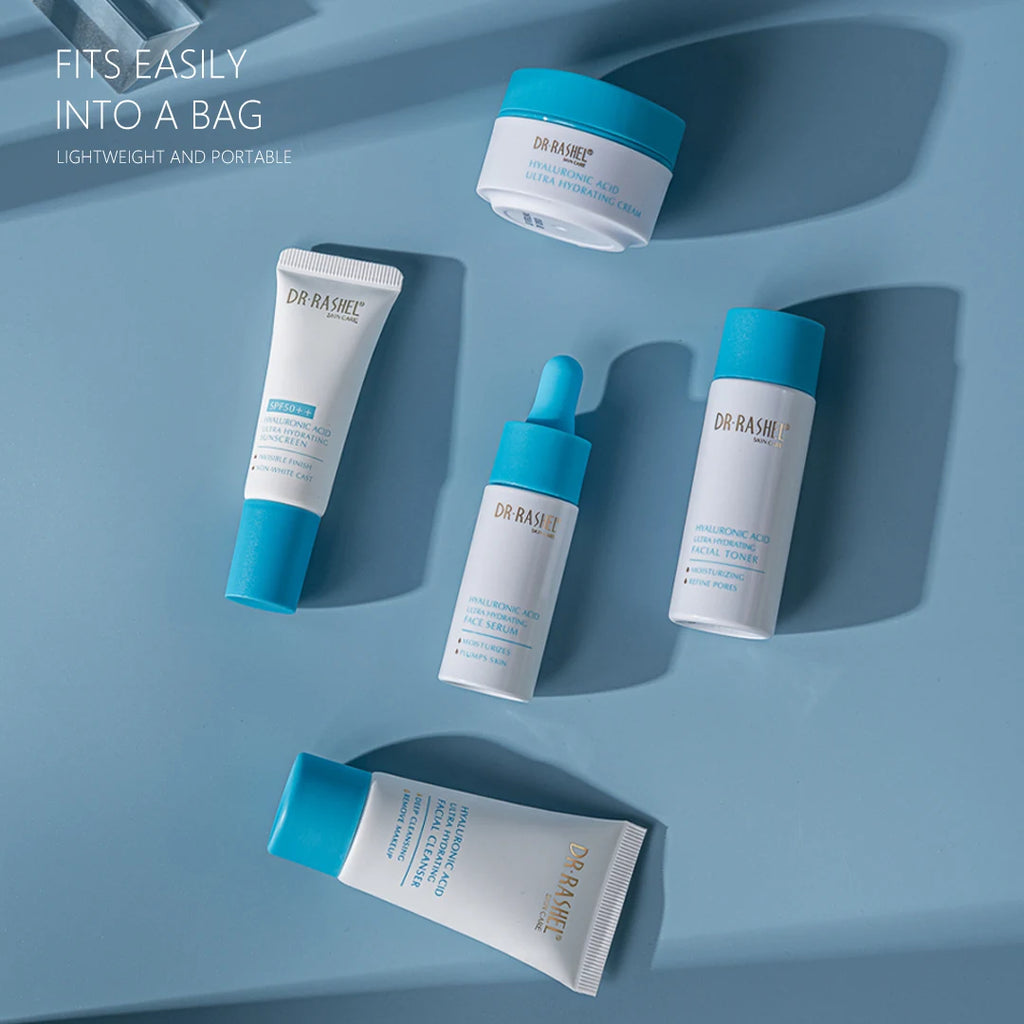 DR.RASHEL — Hyaluronic Acid Ultra Hydrating Skin Care Travel Set