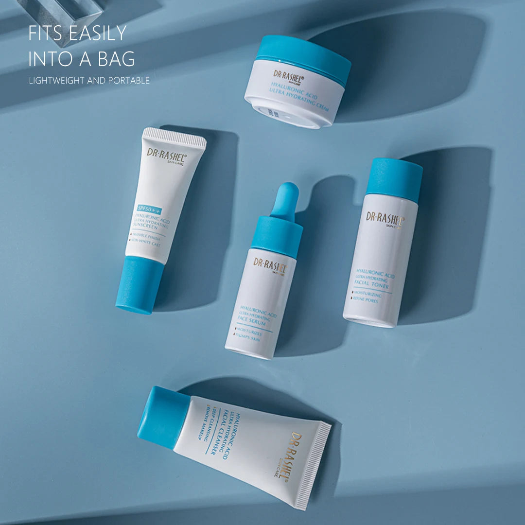 DR.RASHEL — Hyaluronic Acid Ultra Hydrating Skin Care Travel Set