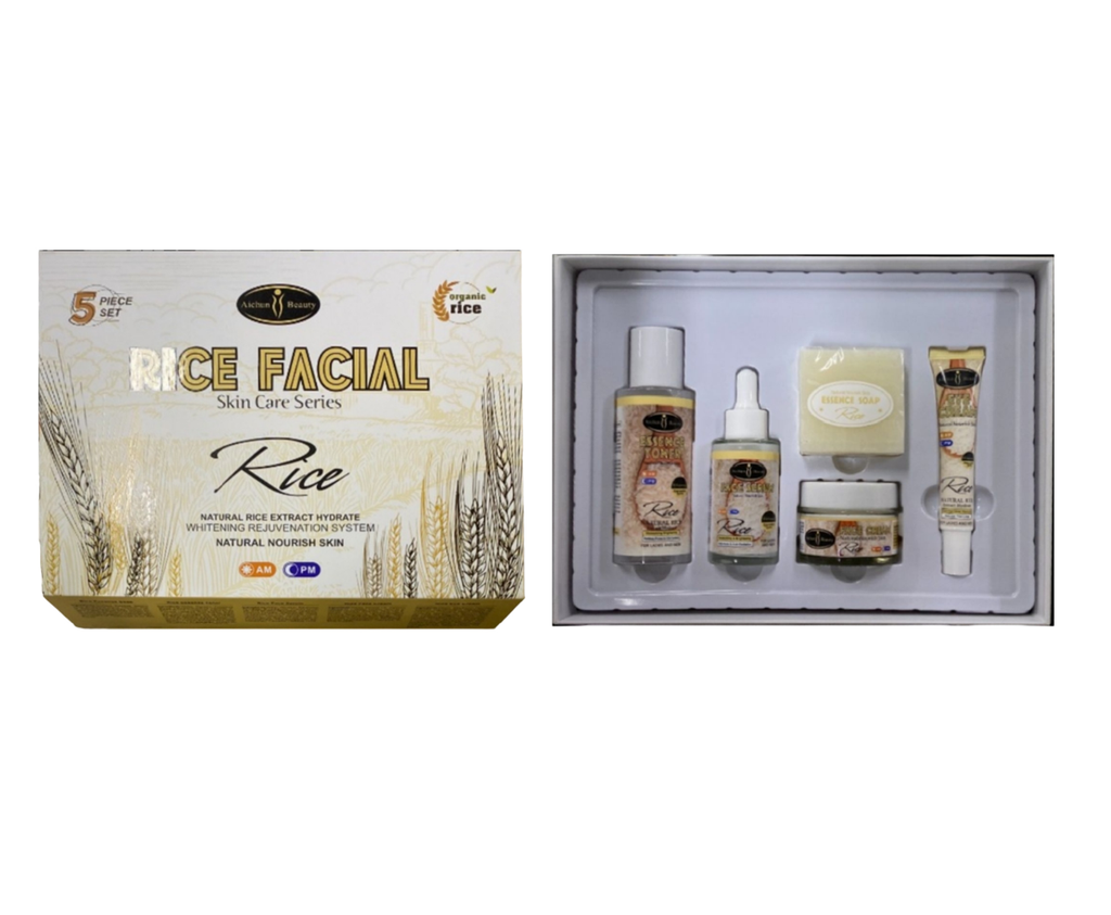 Aichun Beauty Rice Facial Skin Care Series – 5 Piece Set