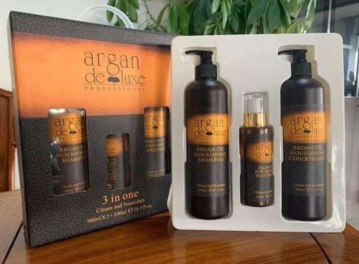 Argan de Luxe Professional – Coffret Argan Oil 3 en 1