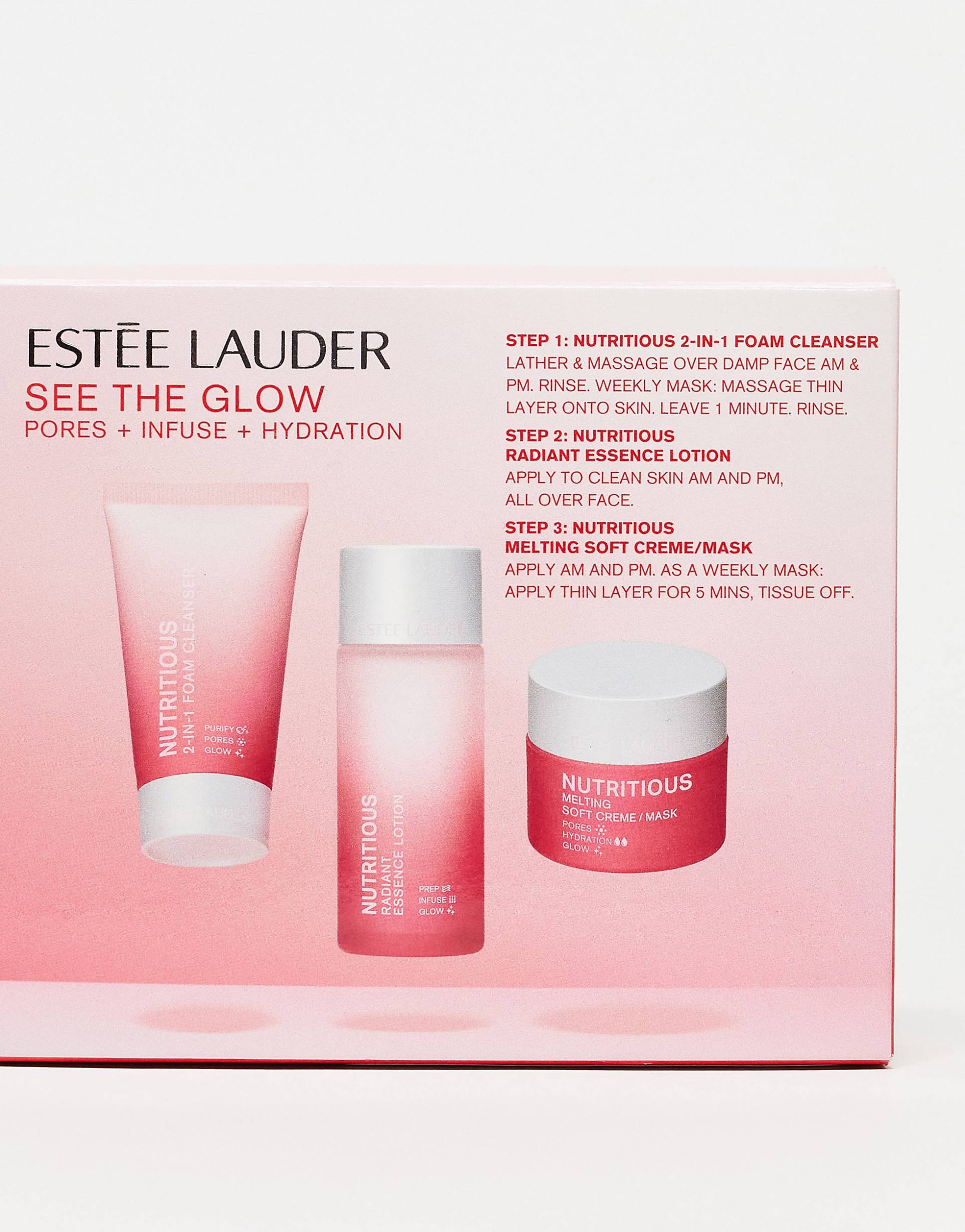 Estée Lauder Nutritious – See The Glow 3 pièces