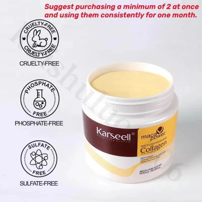 Karseell – Collagen Hair Mask / Natural Herbal Extracts