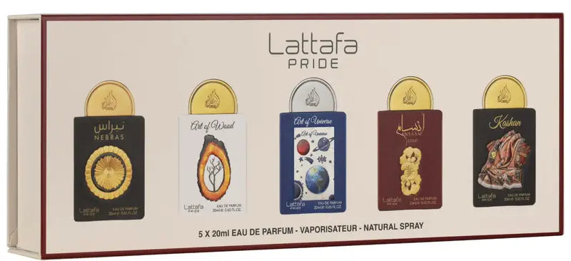 Lattafa Pride — Coffret 5 Parfums 20 ml