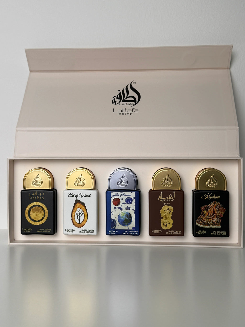 Lattafa Pride — Coffret 5 Parfums 20 ml