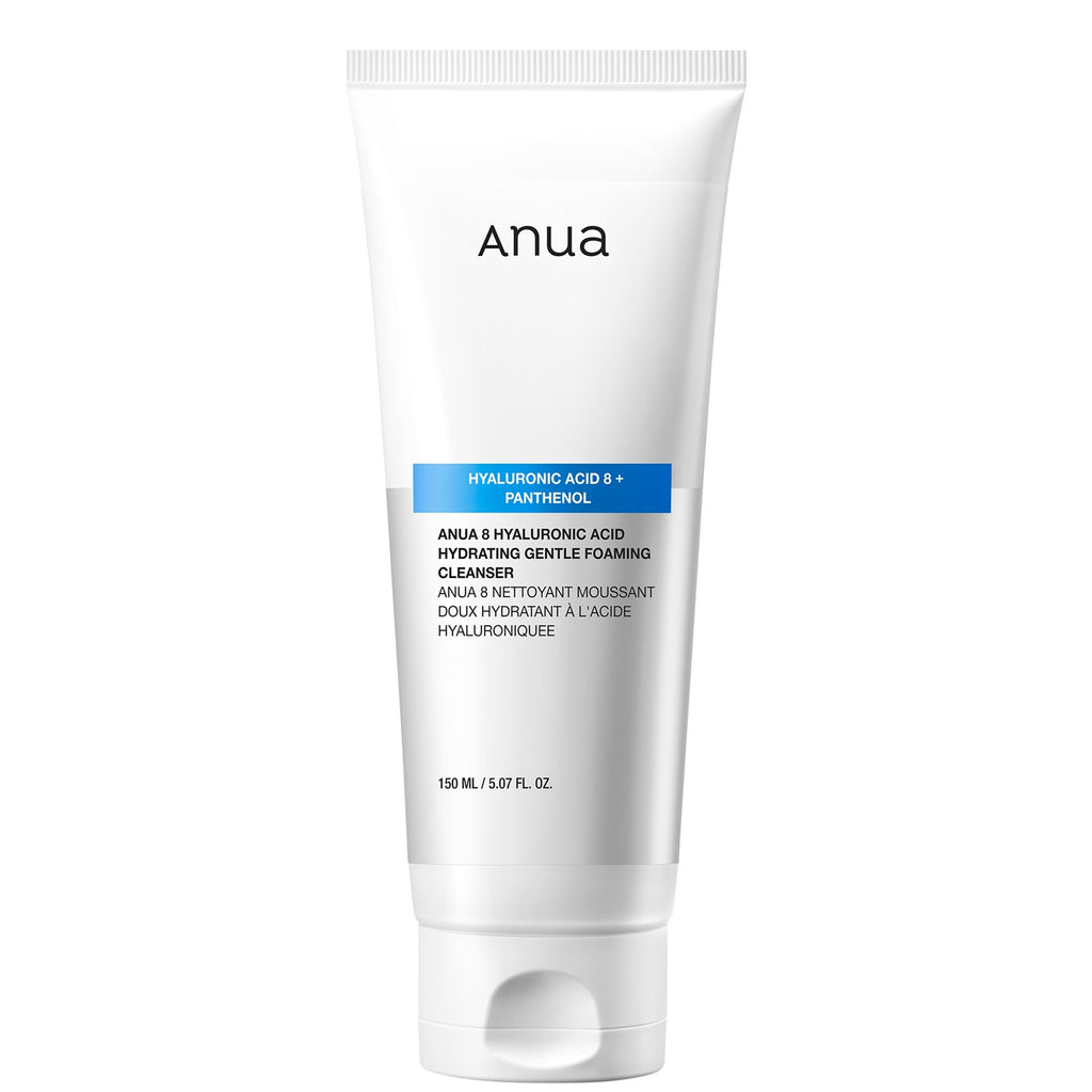 Anua 8 Hyaluronic Acid Hydrating Gentle Foaming Cleanser — 150 ml