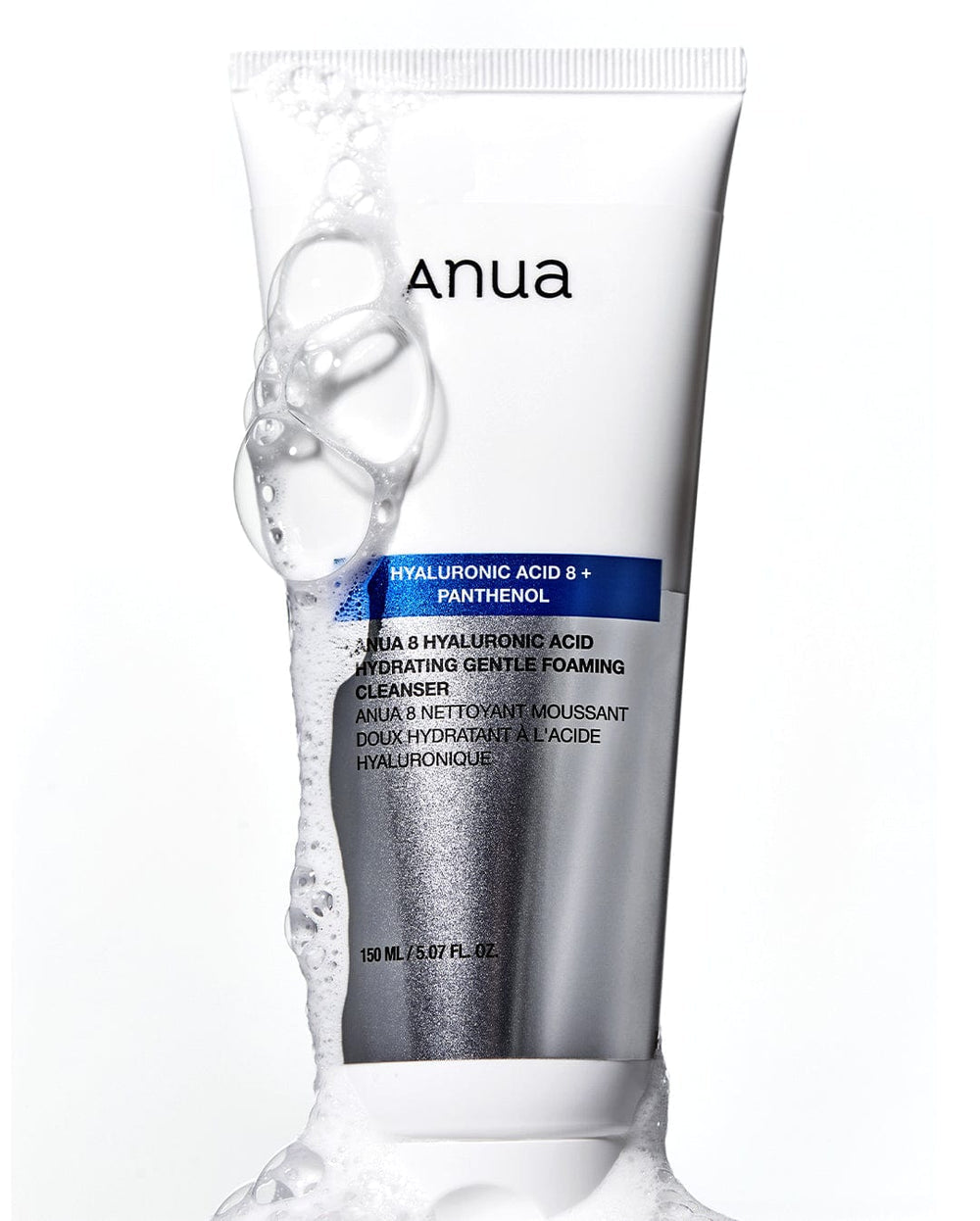 Anua 8 Hyaluronic Acid Hydrating Gentle Foaming Cleanser — 150 ml