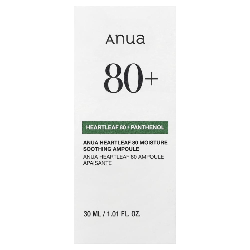 Anua Heartleaf 80% Moisture Soothing Ampoule – 30ml