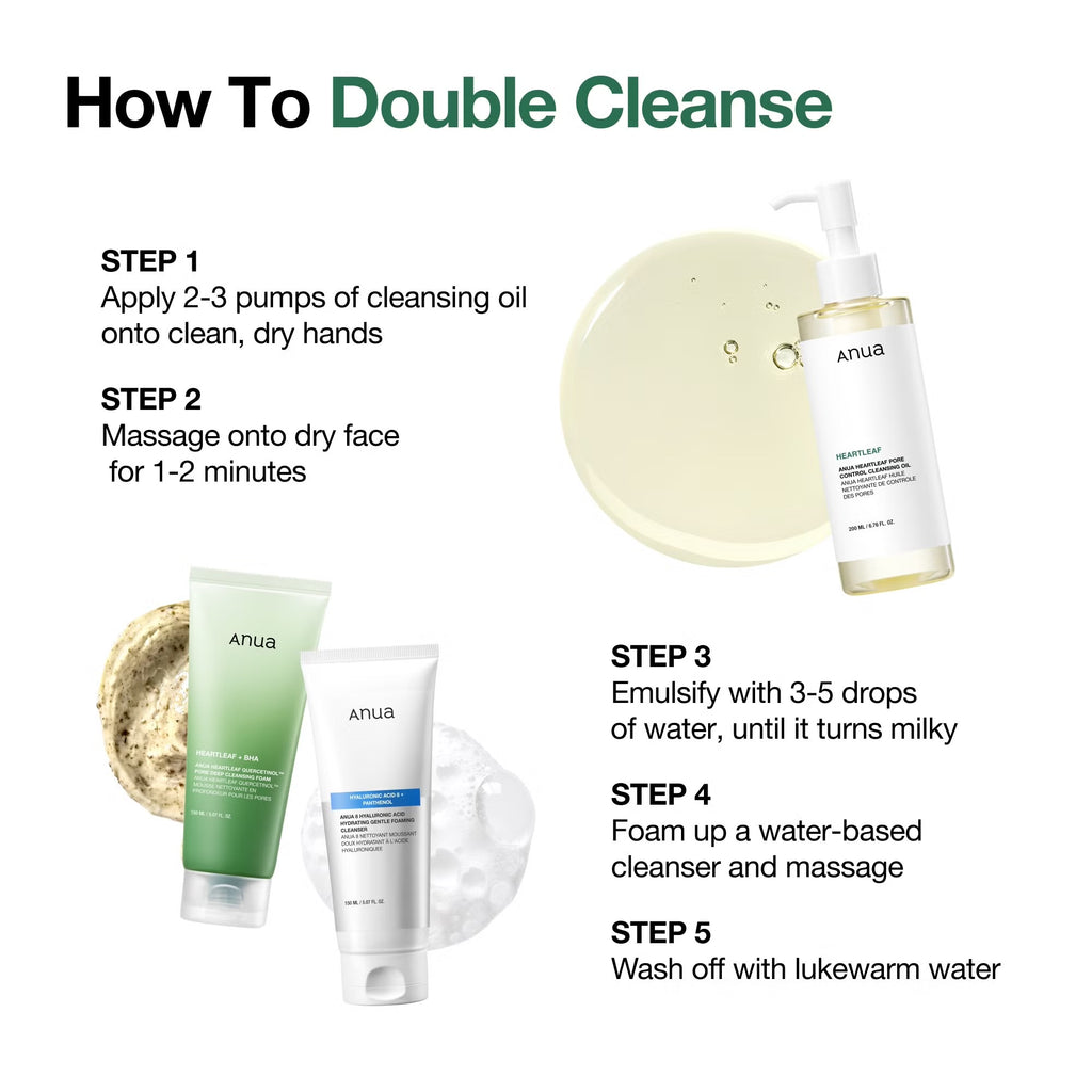 Anua Heartleaf Pore Control Cleansing Oil