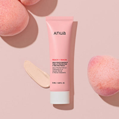 Anua Peach Niacin UV Tone-Up Protection SPF50+ PA++++ — 01 Melting Peach