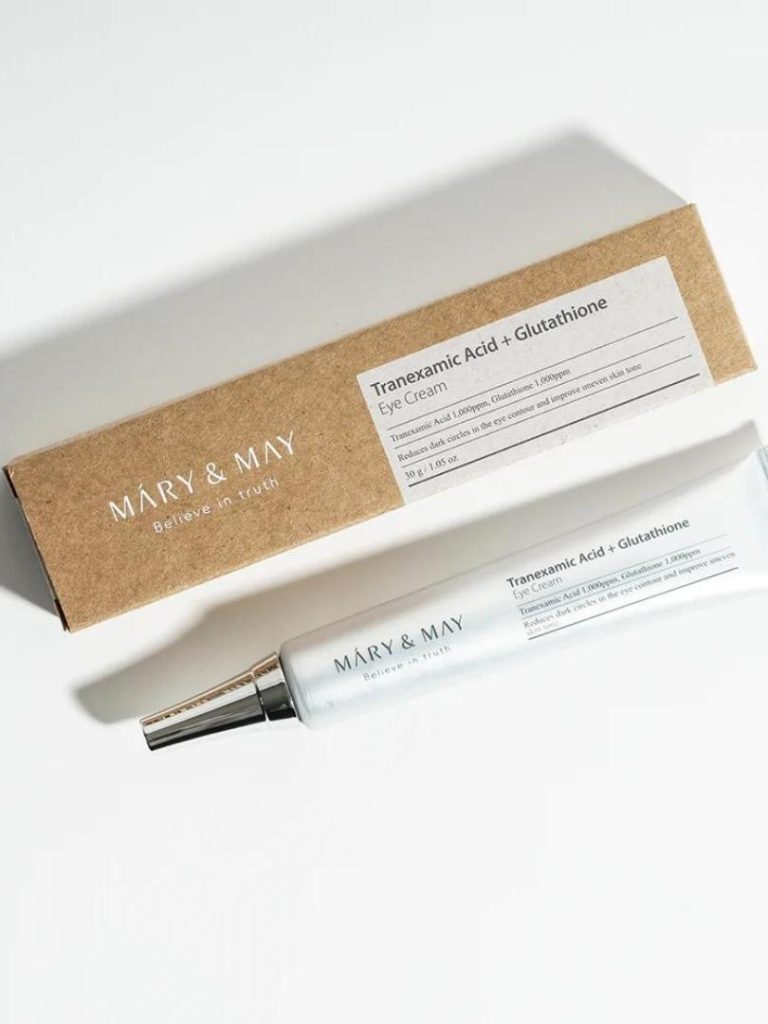 MARY & MAY – Tranexamic Acid + Glutathione Eye Cream
