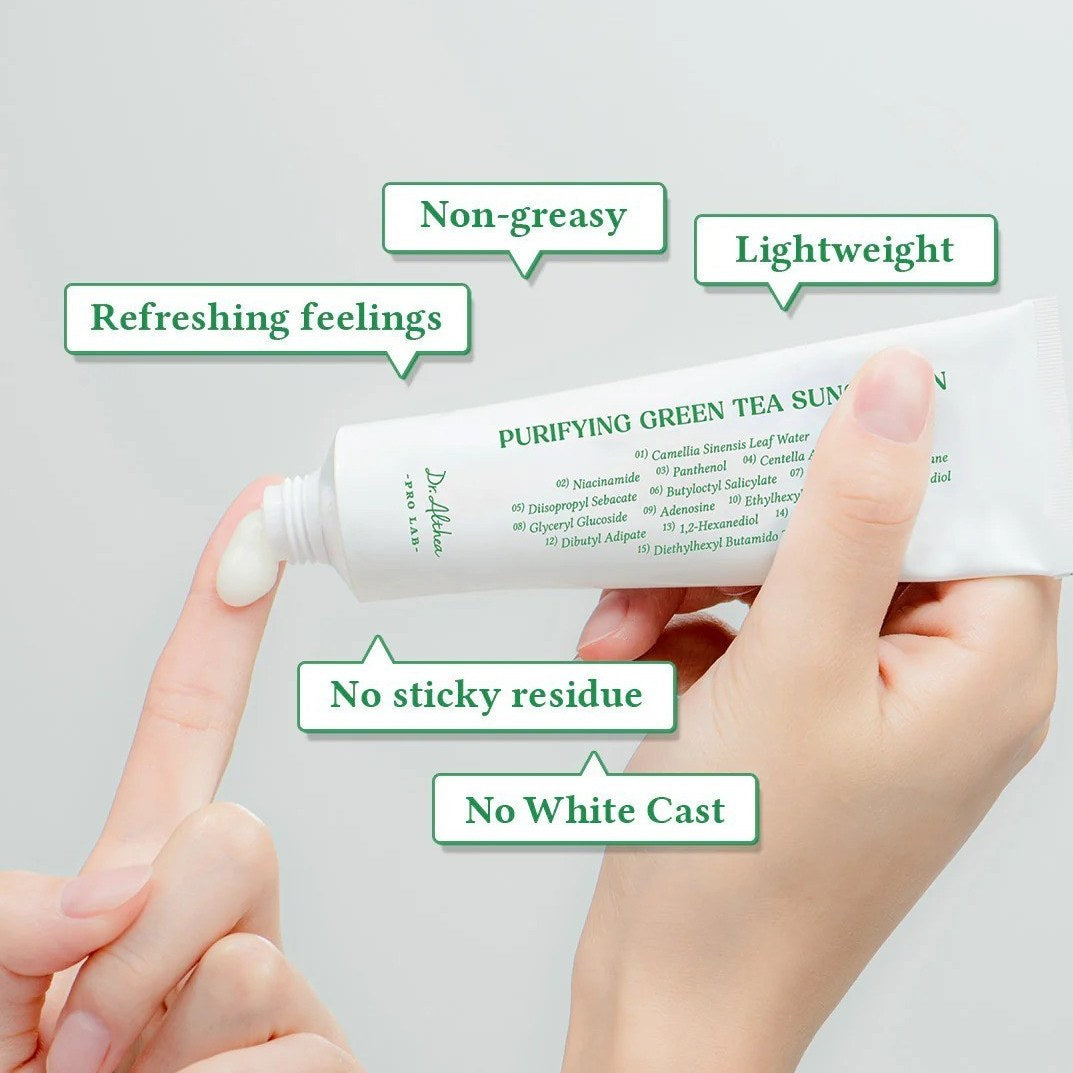 Dr. Althea – Purifying Green Tea Sunscreen SPF50+ PA++++