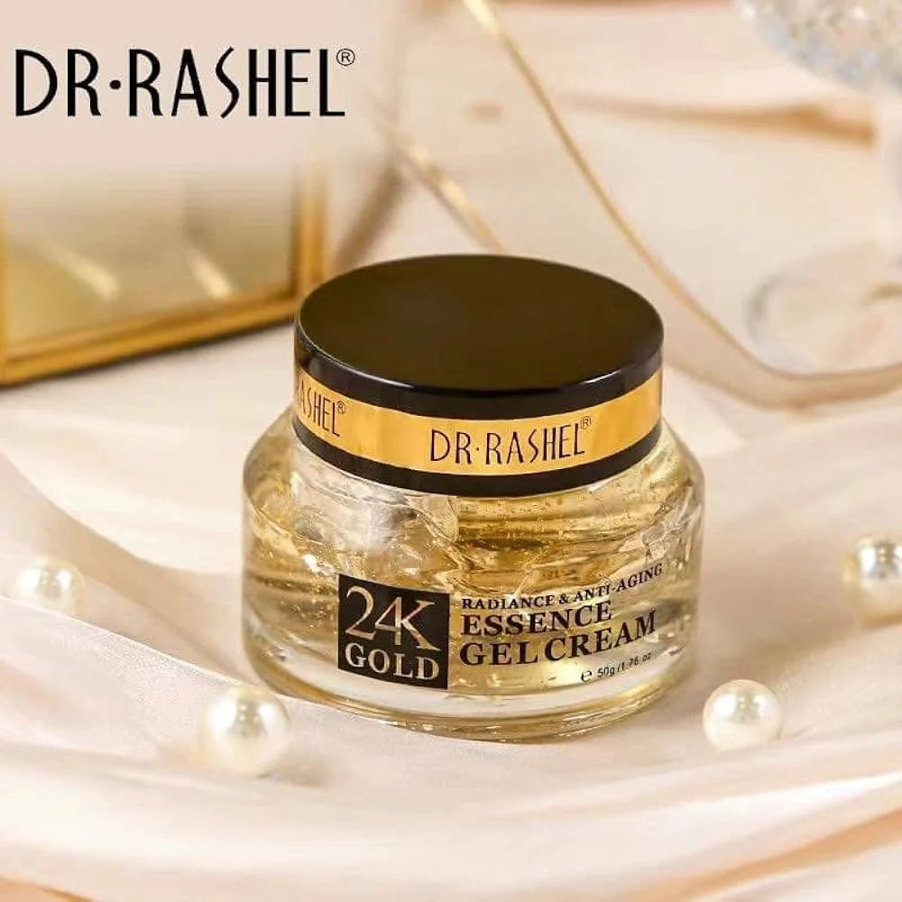 DR.RASHEL 24K GOLD – Radiance & Anti-Aging Essence Gel Cream | 50g