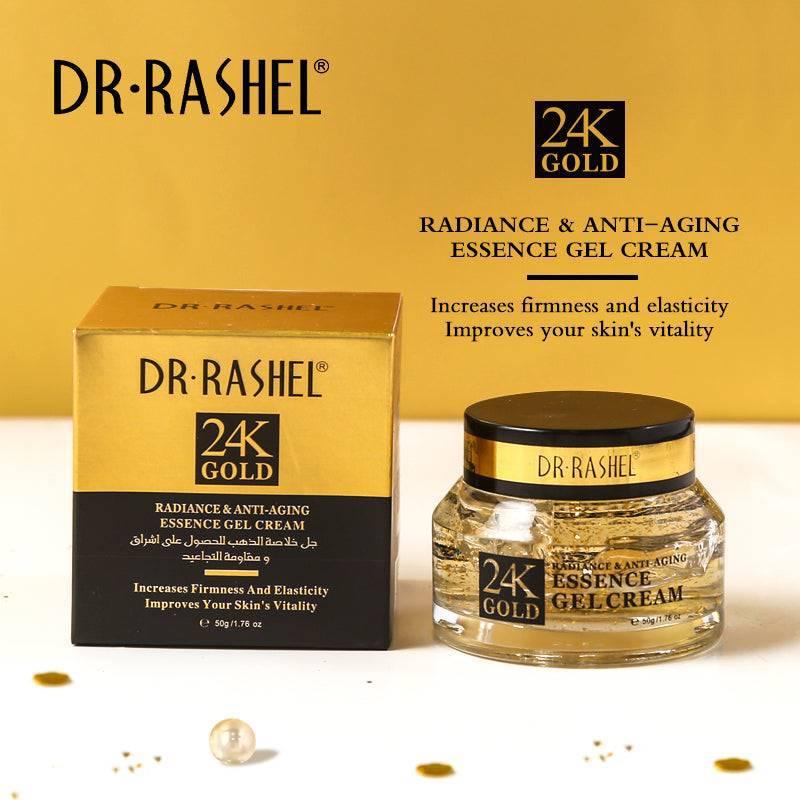 DR.RASHEL 24K GOLD – Radiance & Anti-Aging Essence Gel Cream | 50g