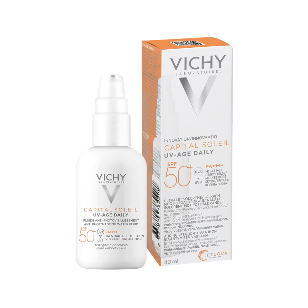 VICHY CAPITAL SOLEIL UV-AGE DAILY SPF 50+ — 40 ml