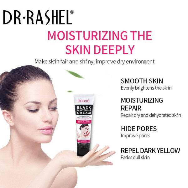 DR.RASHEL BLACK WHITENING CREAM — 100g