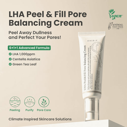 AXIS-Y – LHA Peel & Fill Pore Balancing Cream | 50 ml
