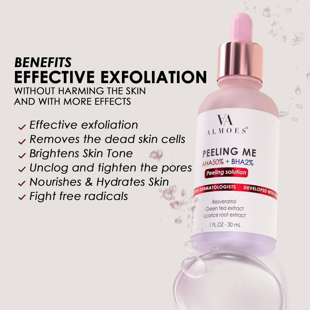 VA ALMOES Peeling Me AHA 50% + BHA 2% — 30ml