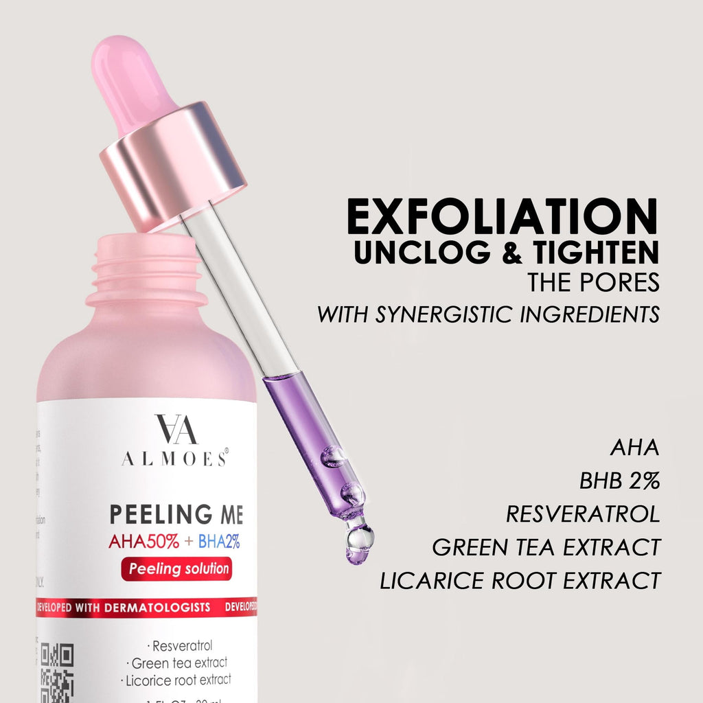 VA ALMOES Peeling Me AHA 50% + BHA 2% — 30ml