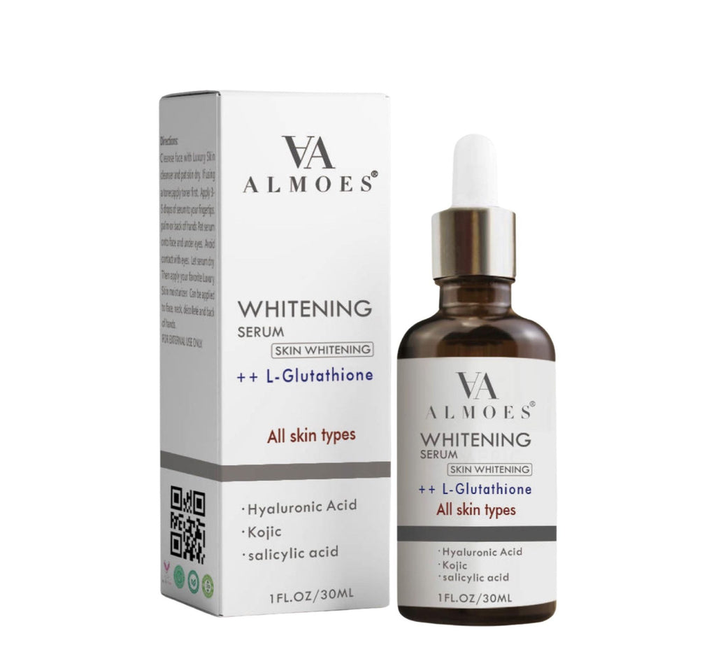 VA ALMOES Whitening Serum + L-Glutathione — 30ml