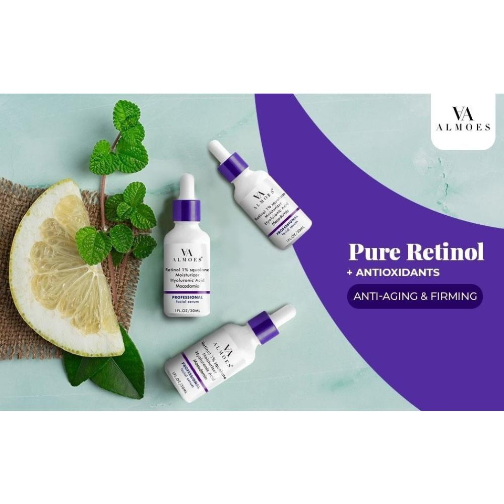 VA ALMOES Pure Retinol + Antioxidants — 30ml