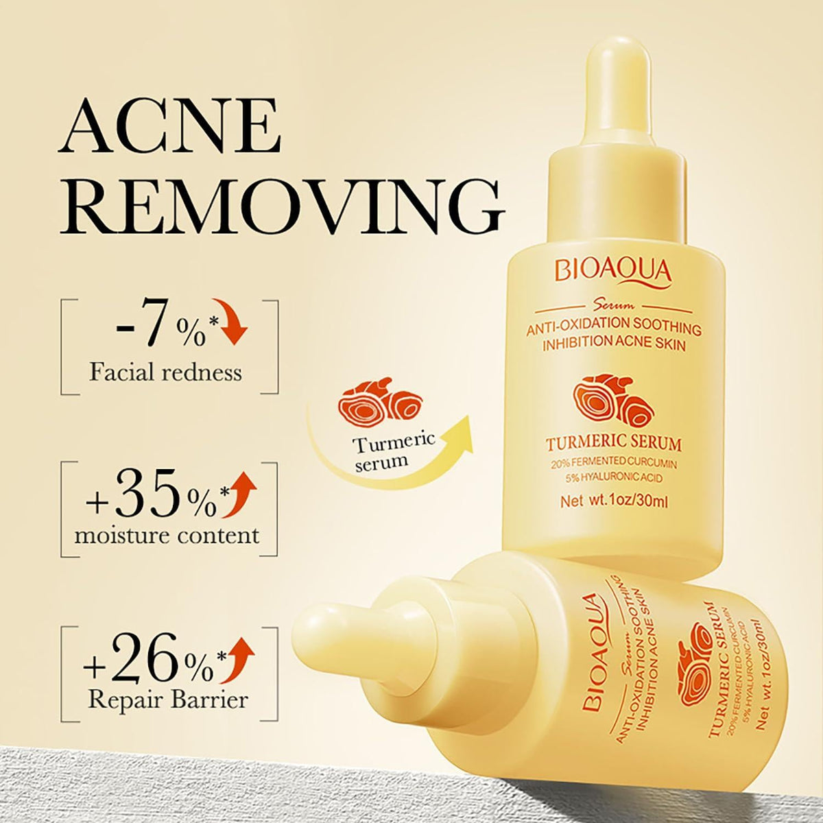 BIOAQUA Turmeric Serum — 30m