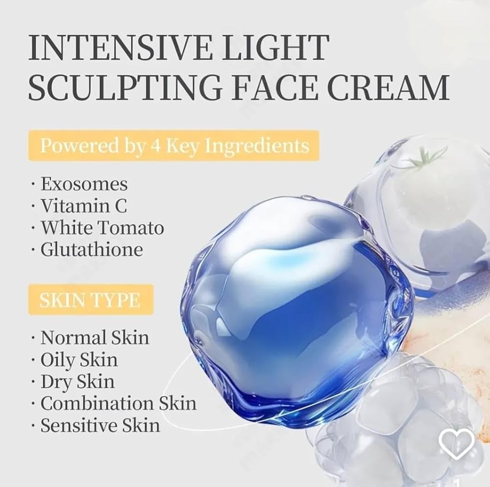 Hexkin Intensive Light Sculpting Face Cream — 40ml