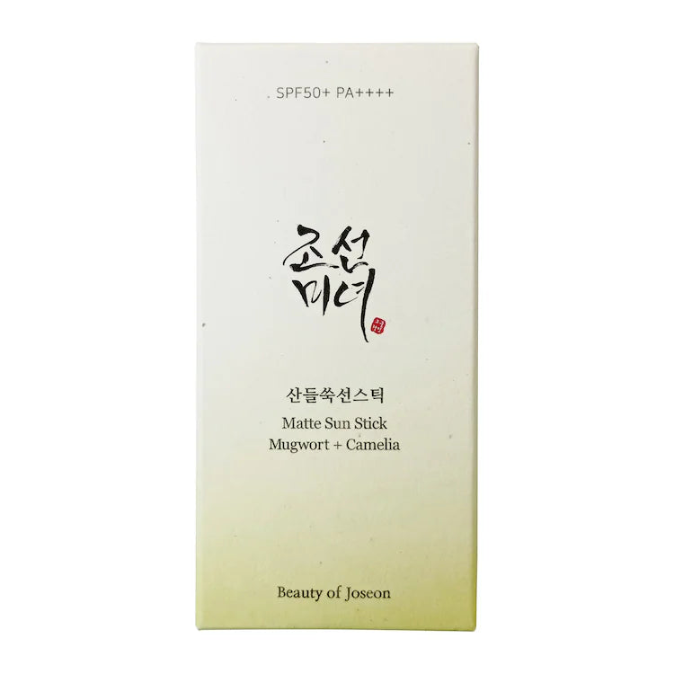 Beauty of Joseon Matte Sun Stick Mugwort + Camellia SPF50+ PA++++ — 18g