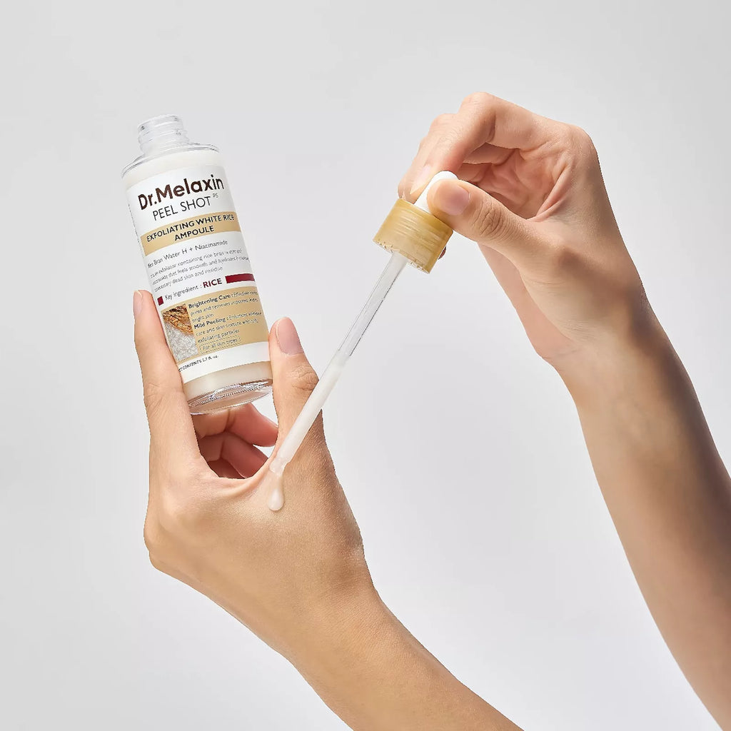 Dr.Melaxin Peel Shot Glow White Rice Ampoule — 80 ml