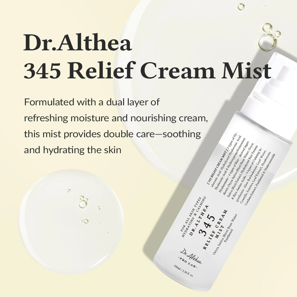 Dr. Althea – 345 Relief Cream Mist - 100ml