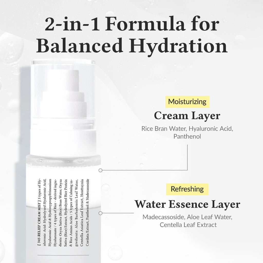 Dr. Althea – 345 Relief Cream Mist - 100ml