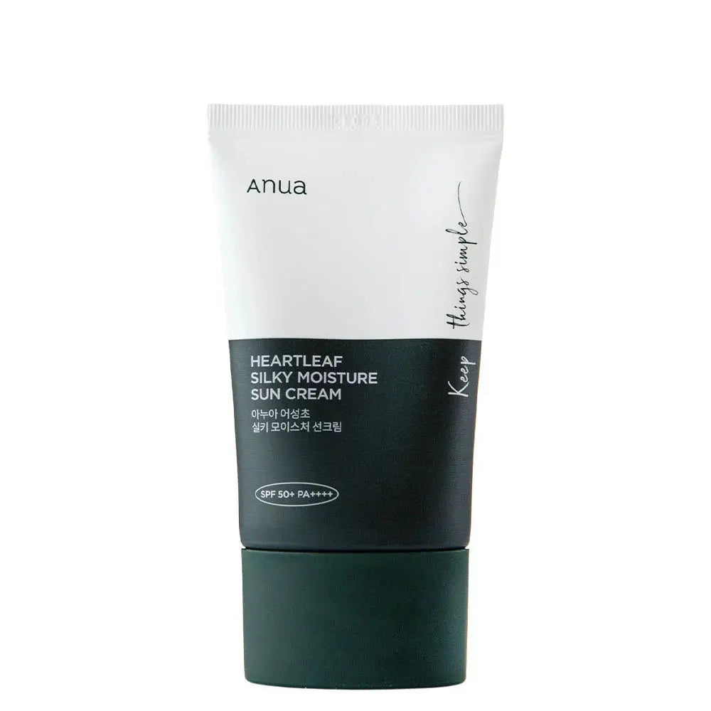 ANUA Heartleaf Silky Moisture Sun Cream SPF50+ PA++++