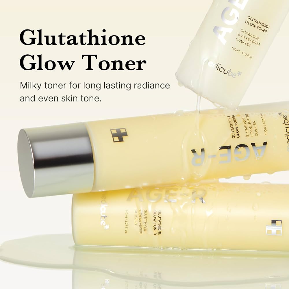 Medicube AGE-R Glutathione Glow Toner – 140ml