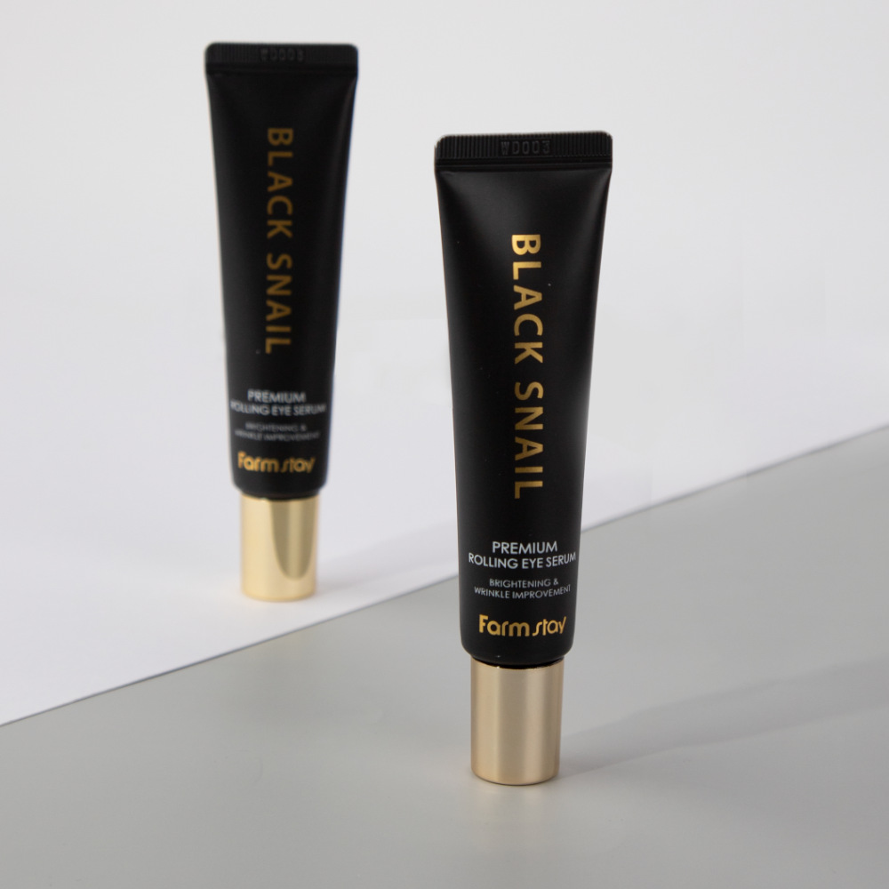 Farmstay Black Snail Premium Rolling Eye Serum – 25ml