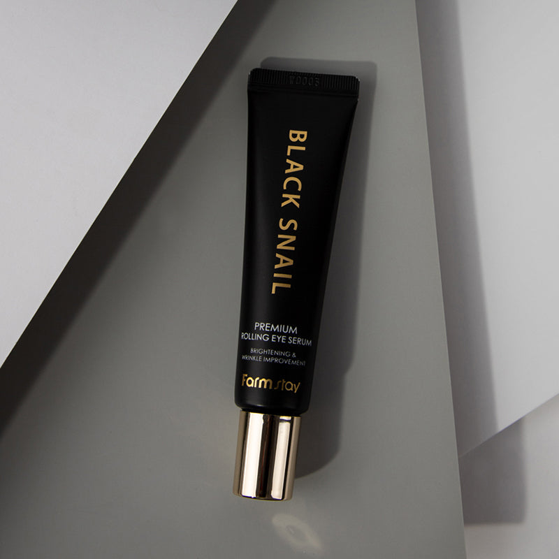 Farmstay Black Snail Premium Rolling Eye Serum – 25ml