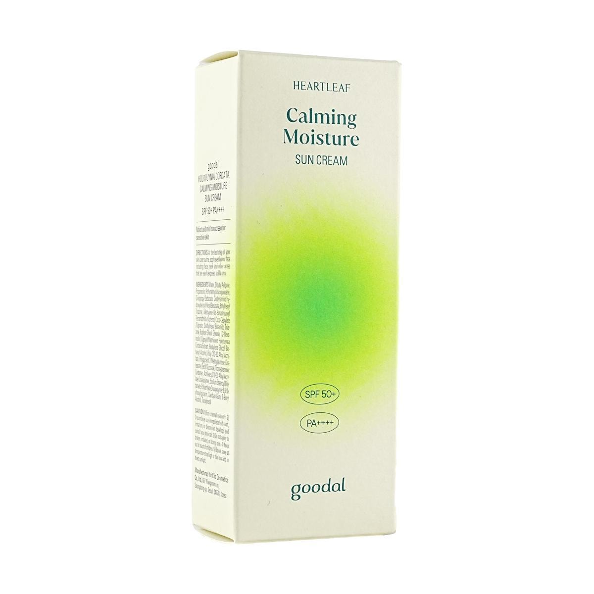 goodal Heartleaf Calming Moisture Sun Cream SPF50+ PA++++ – 50ml