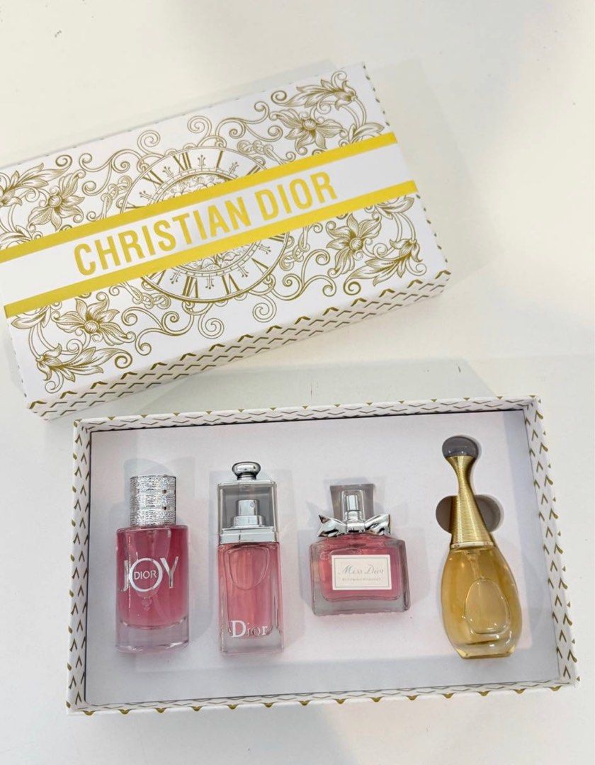 Coffret CHRISTIAN DIOR – 4 parfums