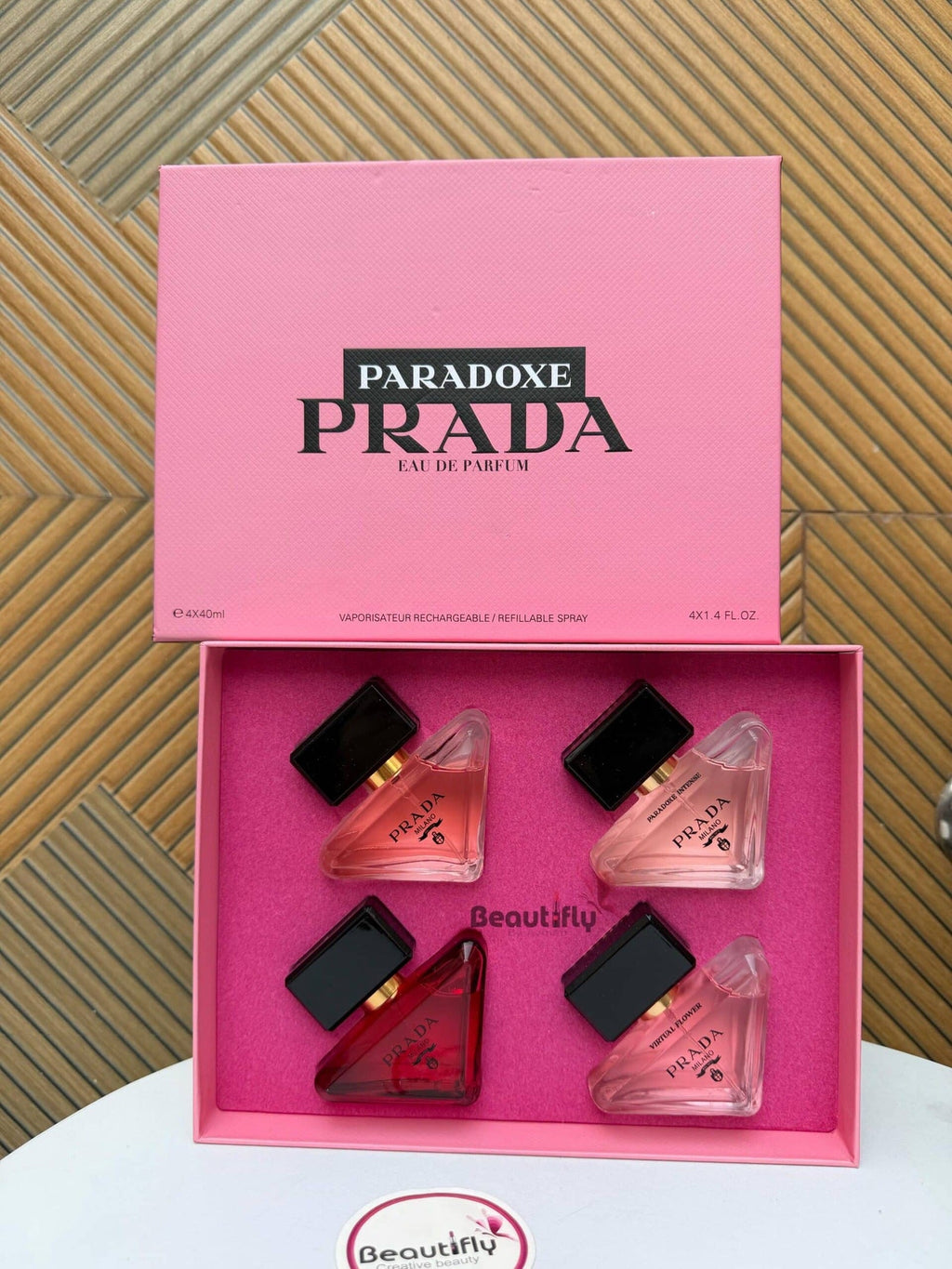 Coffret PRADA PARADOXE – 4 parfums