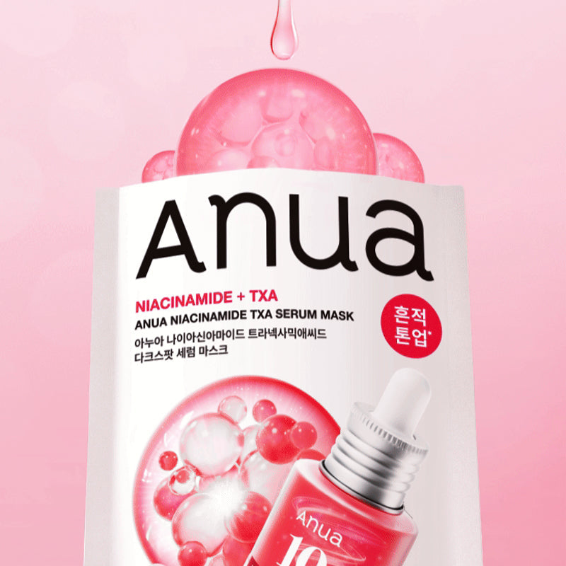ANUA Niacinamide + TXA Serum Mask (10 masques )