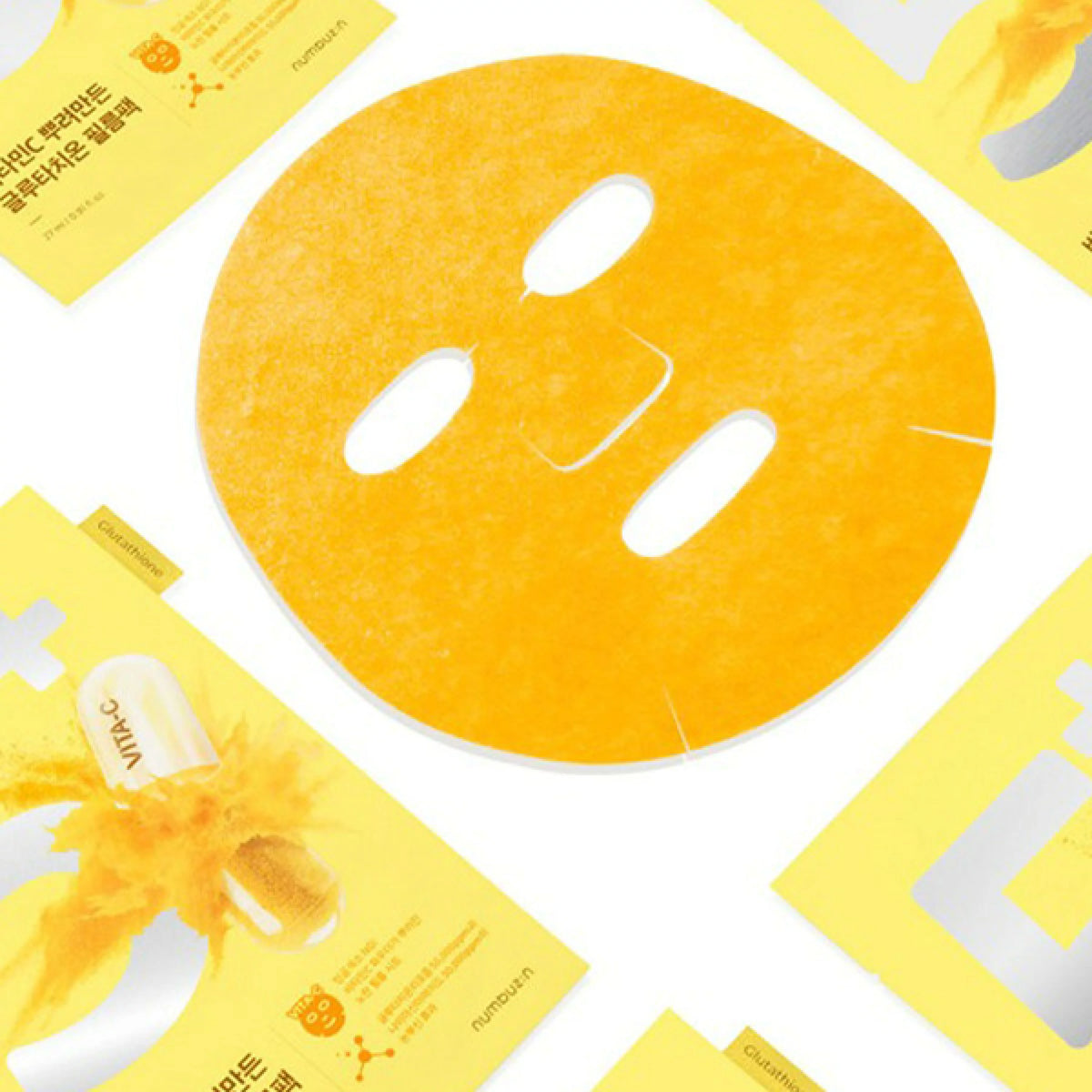 NUMBUZIN No.5 – Glutathione Vitamin Concentrated Mask ( 4 pièces)