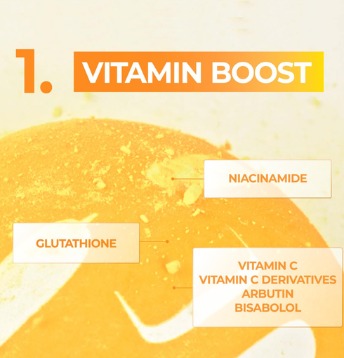 NUMBUZIN No.5 – Glutathione Vitamin Concentrated Mask ( 4 pièces)
