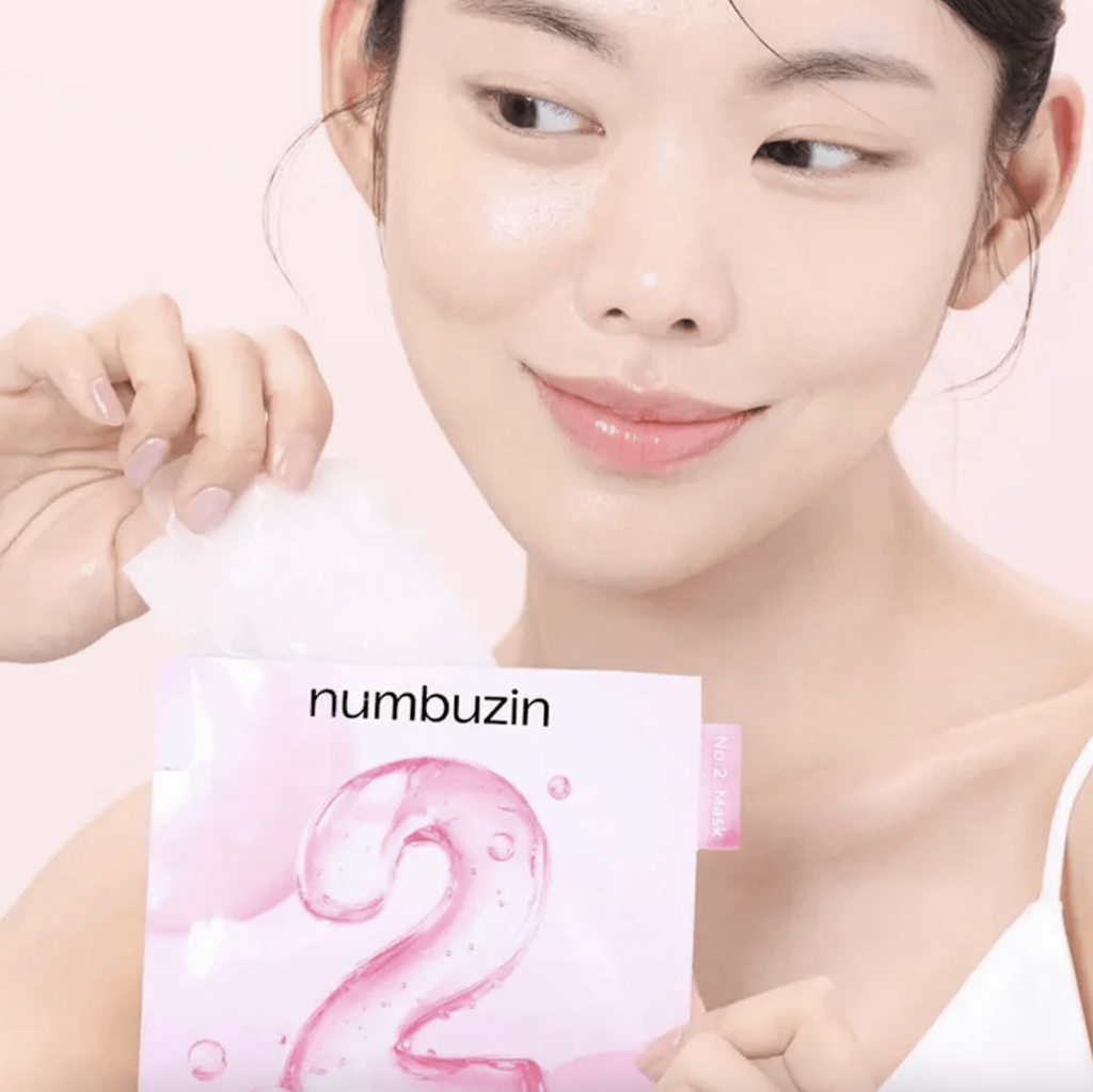 NUMBUZIN No.2 – Rose PDRN Collagen Plumping Sheet Mask (4 pièces)