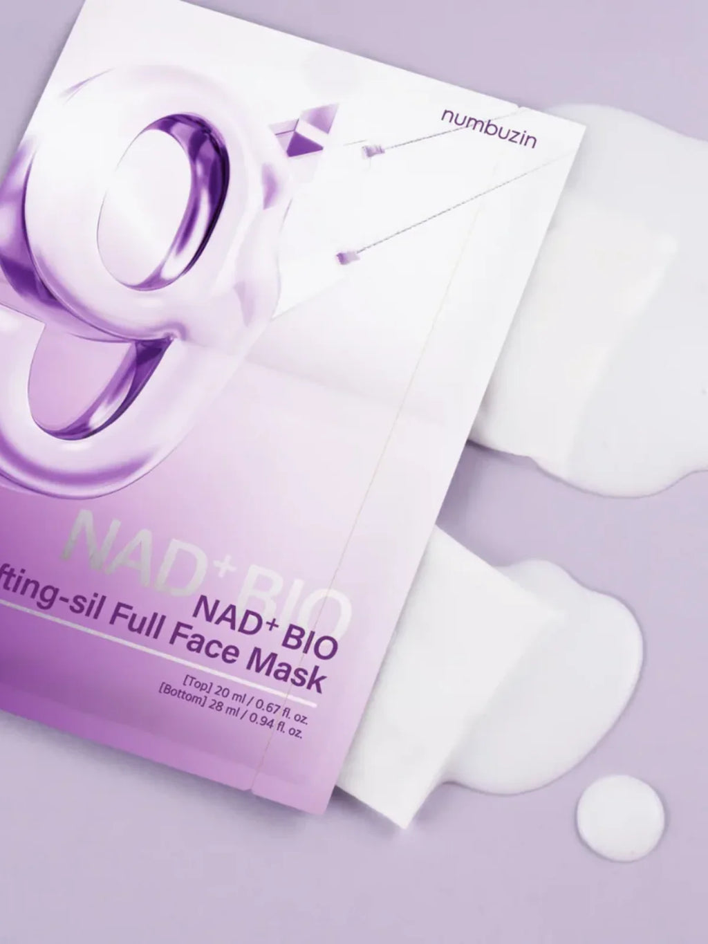 NUMBUZIN No.9 NAD+ Bio Lifting-essence – No.9 Sheet Mask ( 4 pièces)